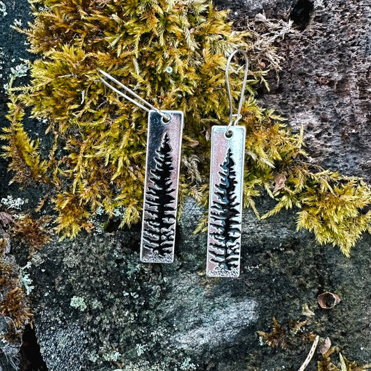 INTO THE PINES EARRINGS • SILVER
