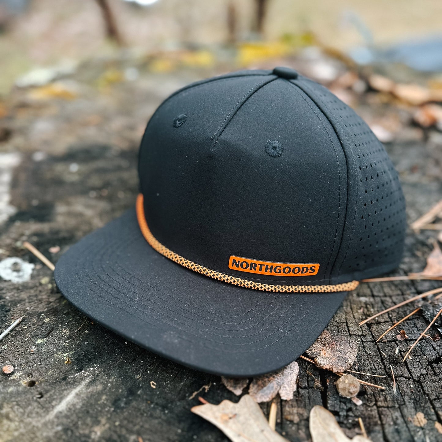 THE FALL ROPE FLAT BILL • BLACK