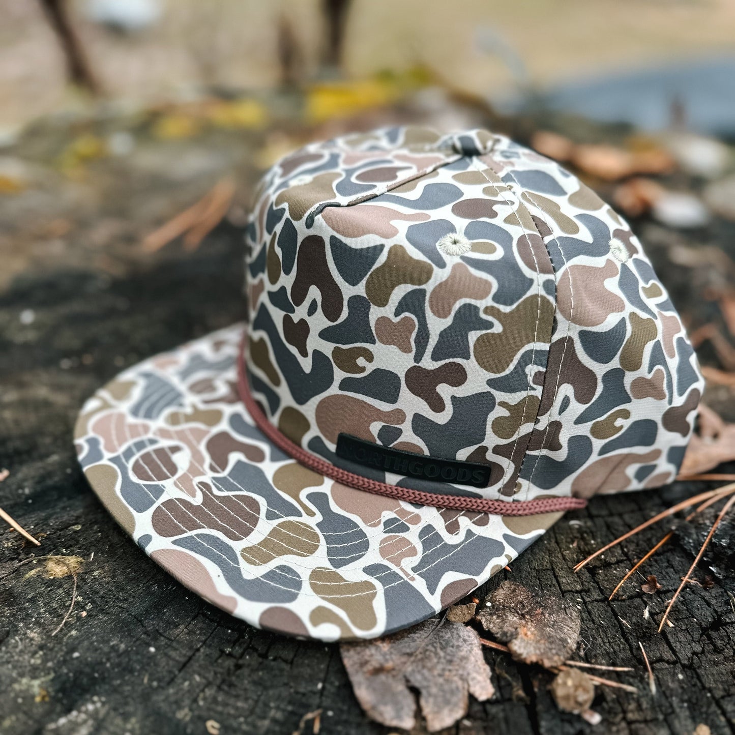 THE FALL ROPE FLAT BILL • FALL CAMO