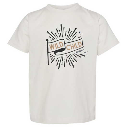 Wild Child Tee Toddler • Porcelain