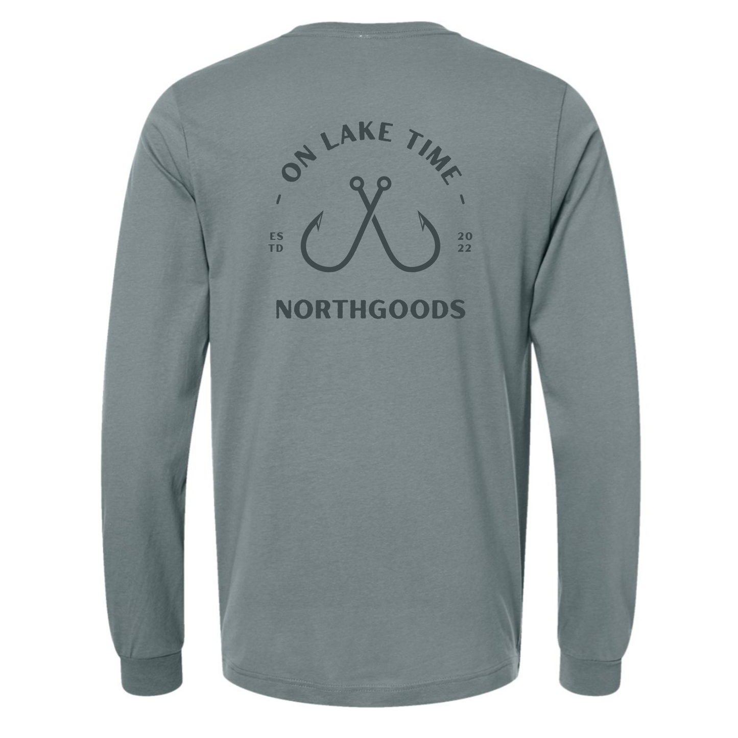 Hooked on Lake Time Long Sleeve • Storm