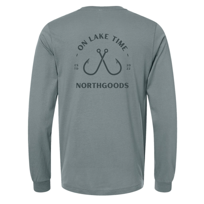 Hooked on Lake Time Long Sleeve • Storm