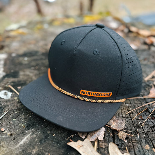 THE FALL ROPE FLAT BILL • BLACK