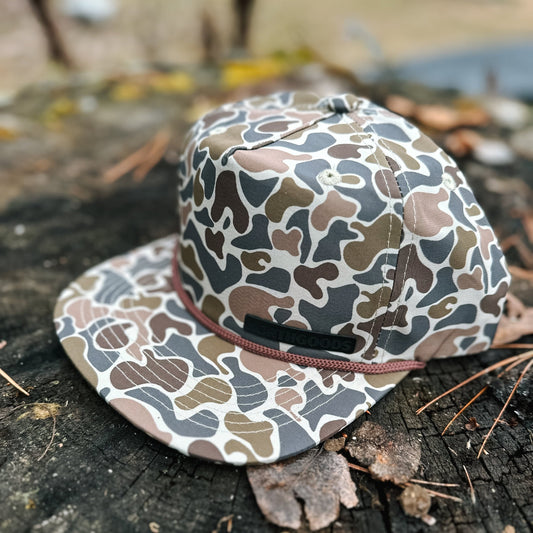 THE FALL ROPE FLAT BILL • FALL CAMO