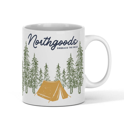 Camp Scene Ceramic Mug