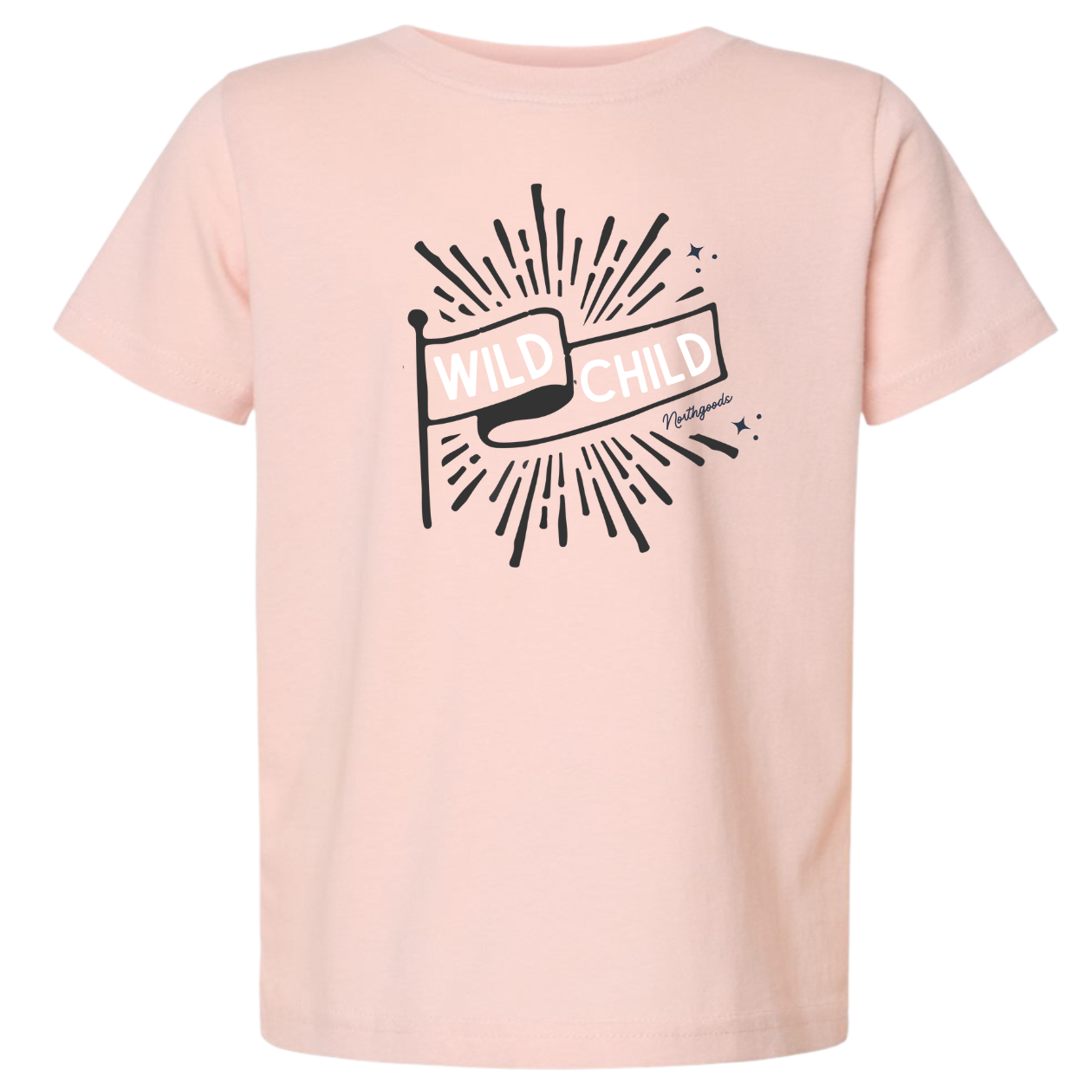 Wild Child Tee Toddler • Blush