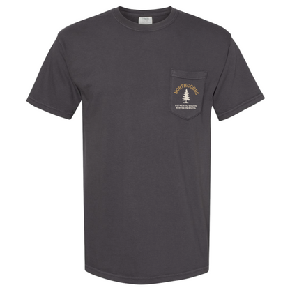 Vintage Pocket Tee • Graphite