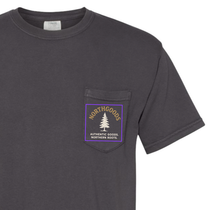 Vintage Pocket Tee • Graphite