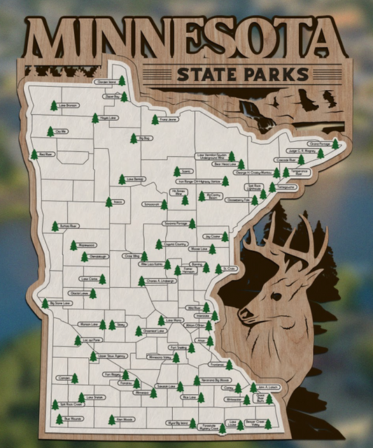 MN State Park Map